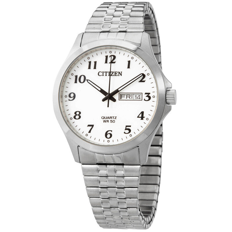 Citizen - Men Silver Stainless Steel Strap Watch - BF5000-94A