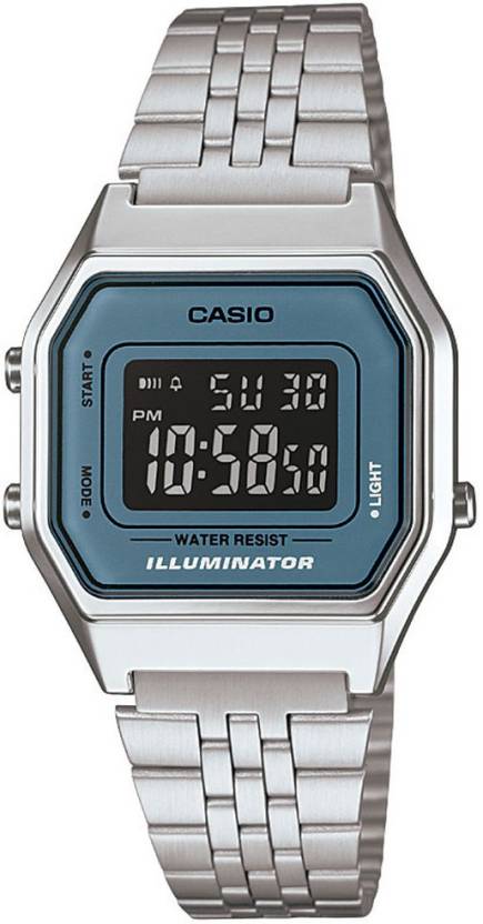 Casio Mens LA680WA-7DF Illuminator Digital Watch