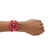 Diesel Framed Mens Red Nylon Watch-DZ4621