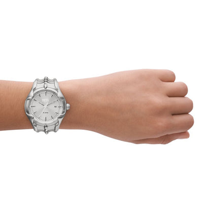 Diesel Vert Mens Silver Stainless Steel Strap Watch-DZ2185