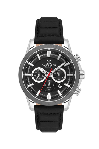 Daniel Klein Mens Leather Watch-DK114006