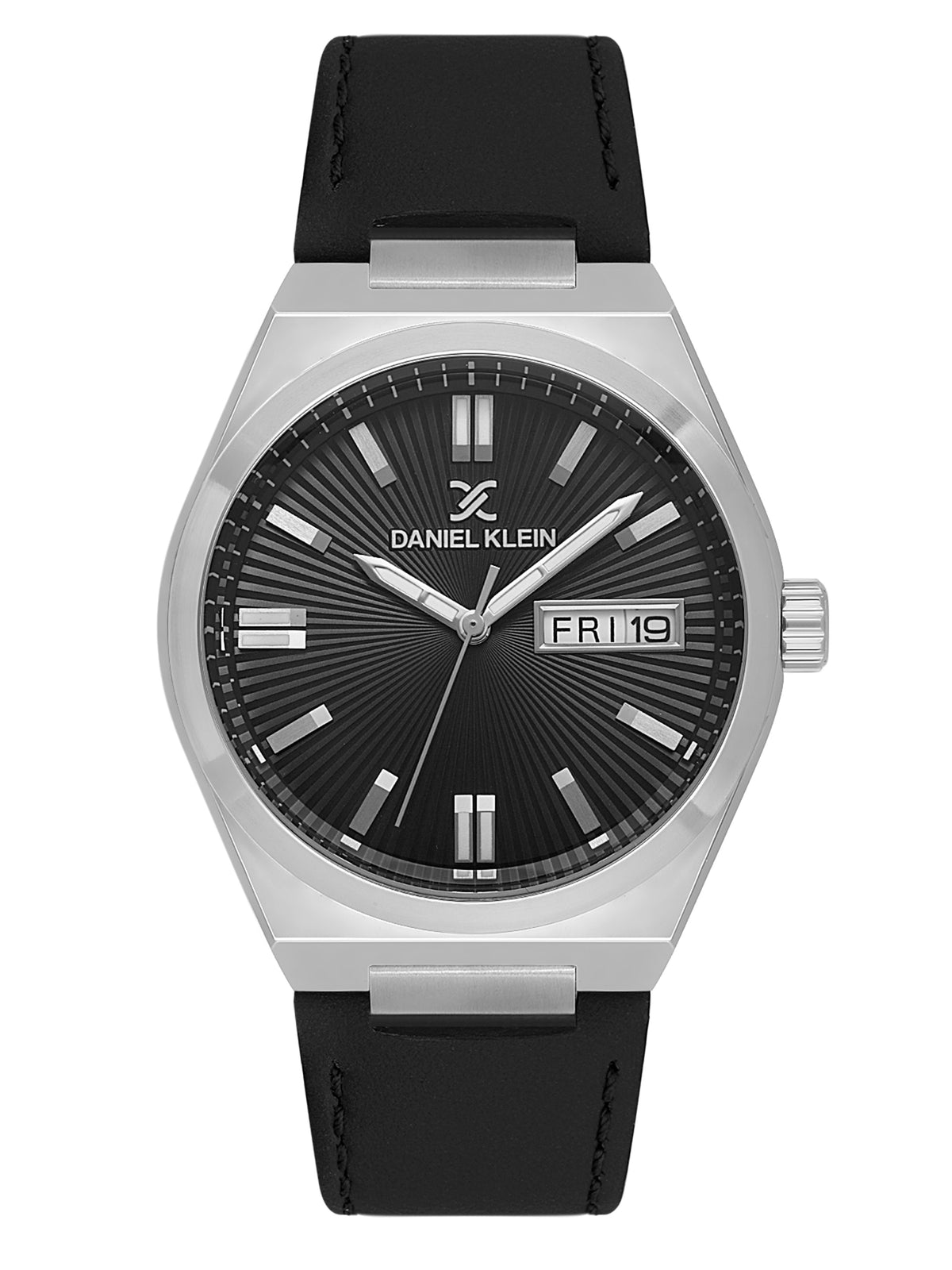 Daniel Klein Mens Leather Watch-DK114059