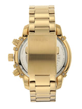 Diesel Griffed Men Goldstainless Steel Watch-DZ4522