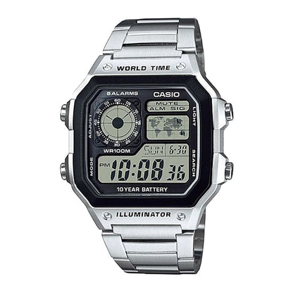 Casio Standard Collection Mens 100m - AE-1200WHD-1AVDF