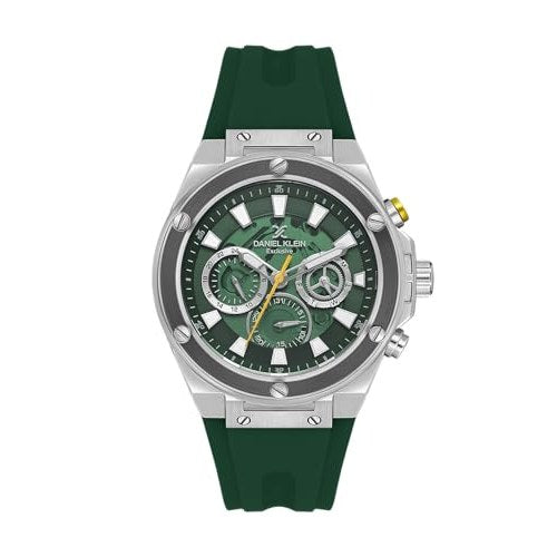 Daniel Klein Mens Rubber Strap Watch - DK113889