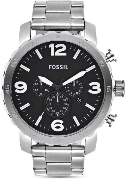 Fossil Men Nate Chronograph Stainless Steel Watch
