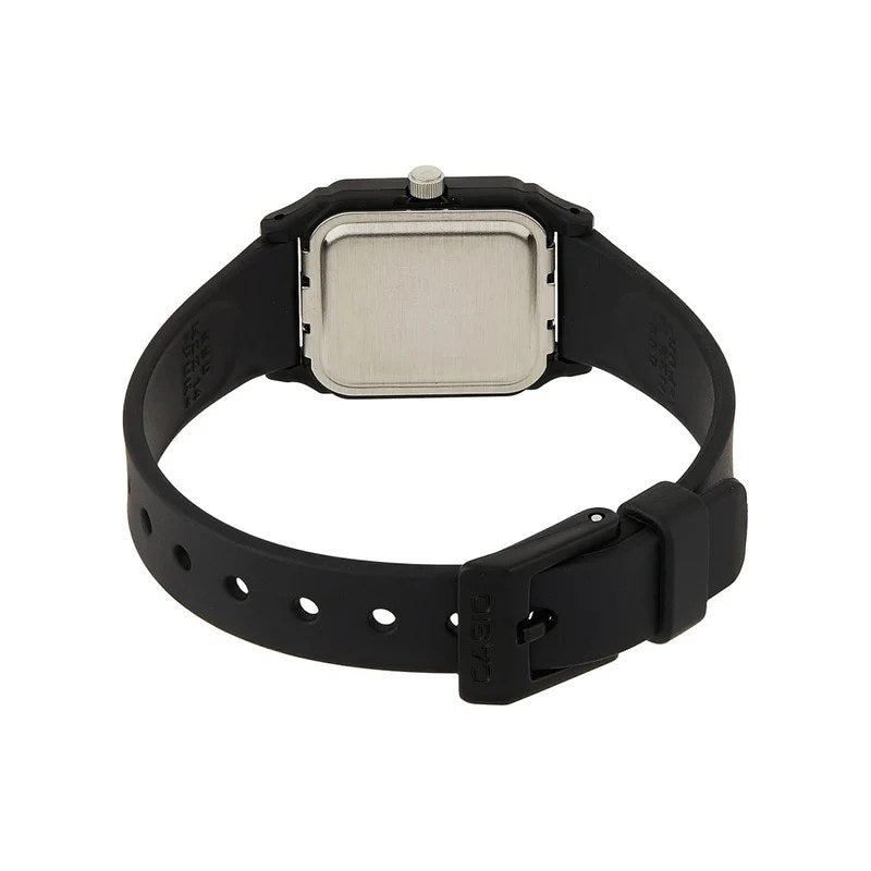 Casio LQ-142E-9ADF Black Resin Strap Watch for Women
