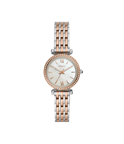 Fossil Carlie Mini Women Stainless Steel Watch-ES4649