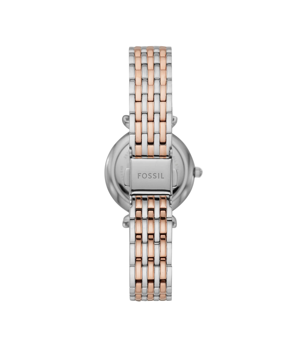 Fossil Carlie Mini Women Stainless Steel Watch-ES4649