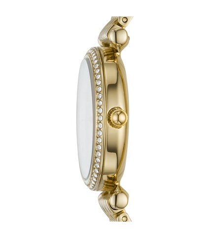 Fossil Carlie Mini Gold Stainless Steel Women Watch-ES4735