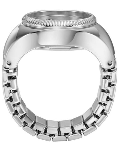 Fossil Ring Watch Womens Silver Stainless steel Watch-ES5245