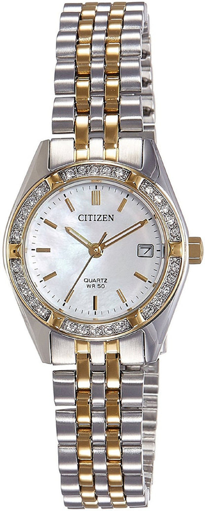 Citizen Silver Stainless steel Women Watch-EU6064-54D