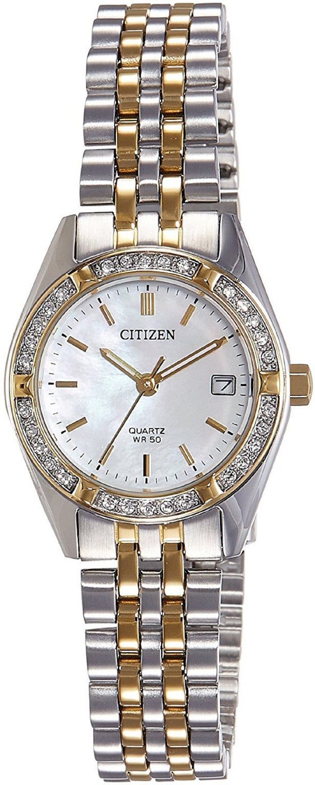 Citizen Silver Stainless steel Women Watch-EU6064-54D