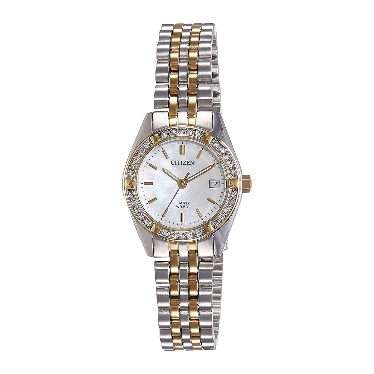 Citizen Silver Stainless steel Women Watch-EU6064-54D