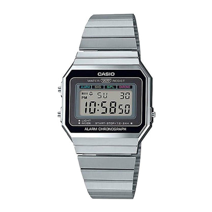 Casio Retro Silver A700W-1ADF Watch
