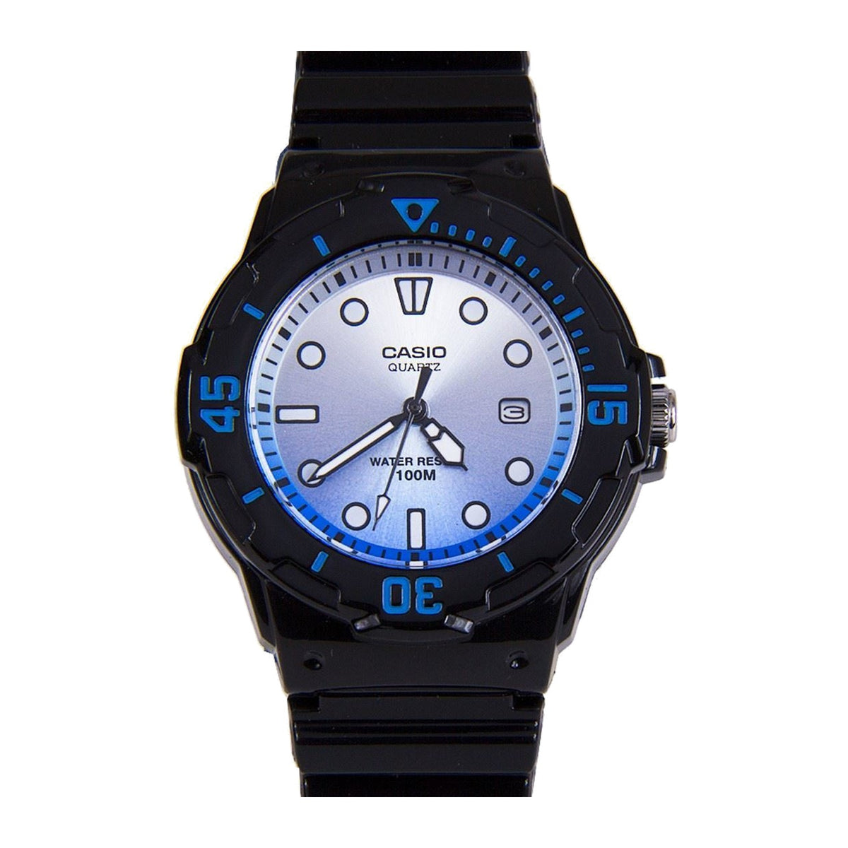 Casio Analog LRW-200H-2EVDR Black Resin Watch for Women