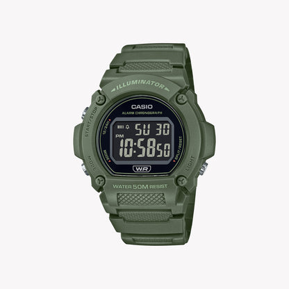 Casio Standard Men's W-219HC Series - Green