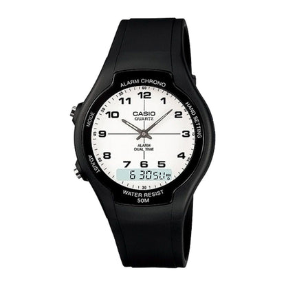 Casio Mens AW-90H-7BVDF Anadigital Watch