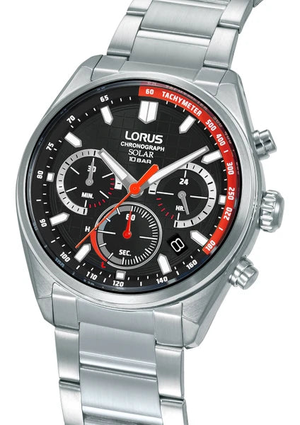 Lorus - Men Silver Stainless Steel Strap Watch - RZ531AX9
