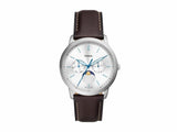 Fossil - Neutra Minimalist Men'S Brown Leather Watch-FS5905