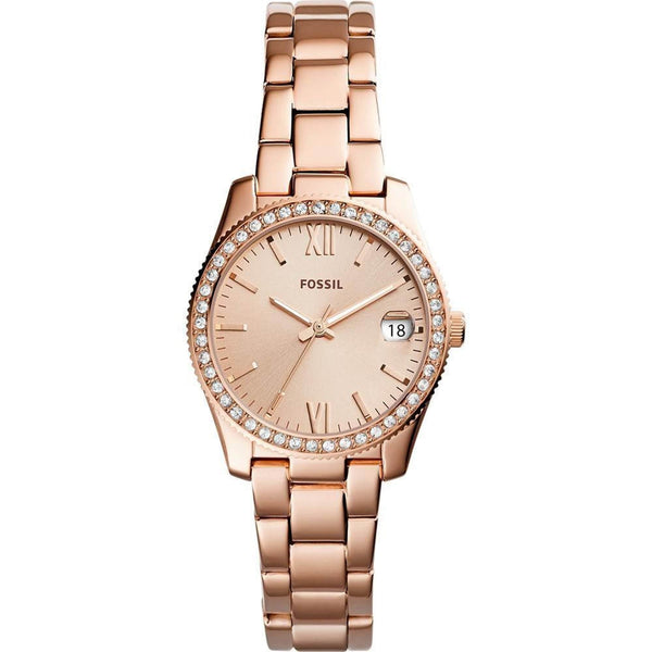 Fossil Scarlette Rose Gold Stainless Steel Women Watch-ES4318