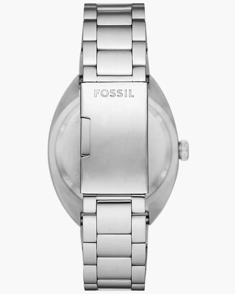 Fossil Breaker Silver Stainless steel Mens Watch-FS6064