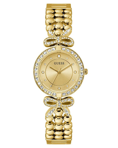 Guess - Womens Gold Stainless steel Strap Watch-GW0838L2