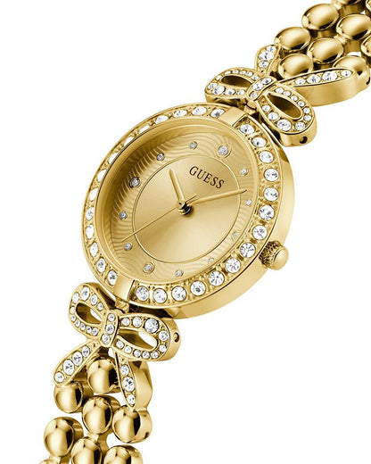Guess - Womens Gold Stainless steel Strap Watch-GW0838L2