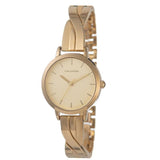 Hallmark Ladies Gold Stainless Steel Watch-HA2076C