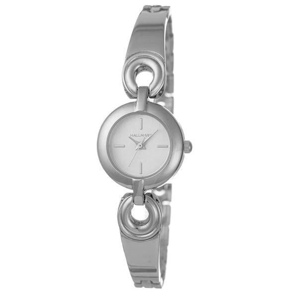 Hallmark Ladies Silver Stainless Steel Watch- HE2089S