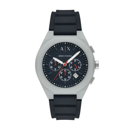 Armani Exchange Sync Blue Rubber Mens Watch-AX4172