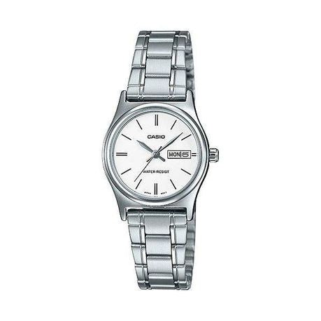 Casio Standard Collection Ladies Silver Stainless Steel Watch - LTP-V006D-7B2UDF.