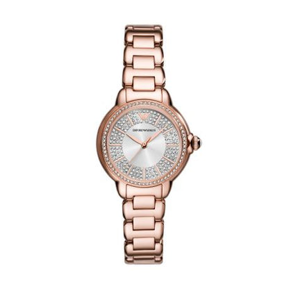 Emporio Armani Mia Pink Stainless steel Womens Watch-AR11633