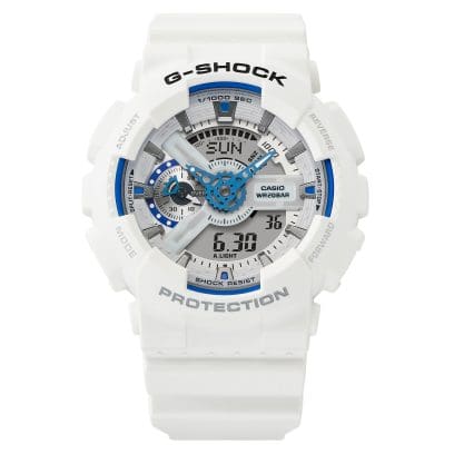 G-Shock GA-110HDS-7ADR High-Performance Analog-Digital Hybrid -White
