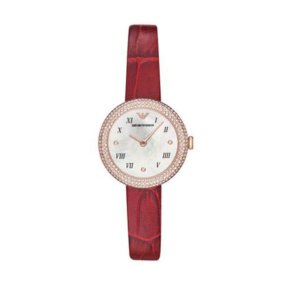 Emporio Armani Rosa Red Stainless steel Womens Watch-AR11357