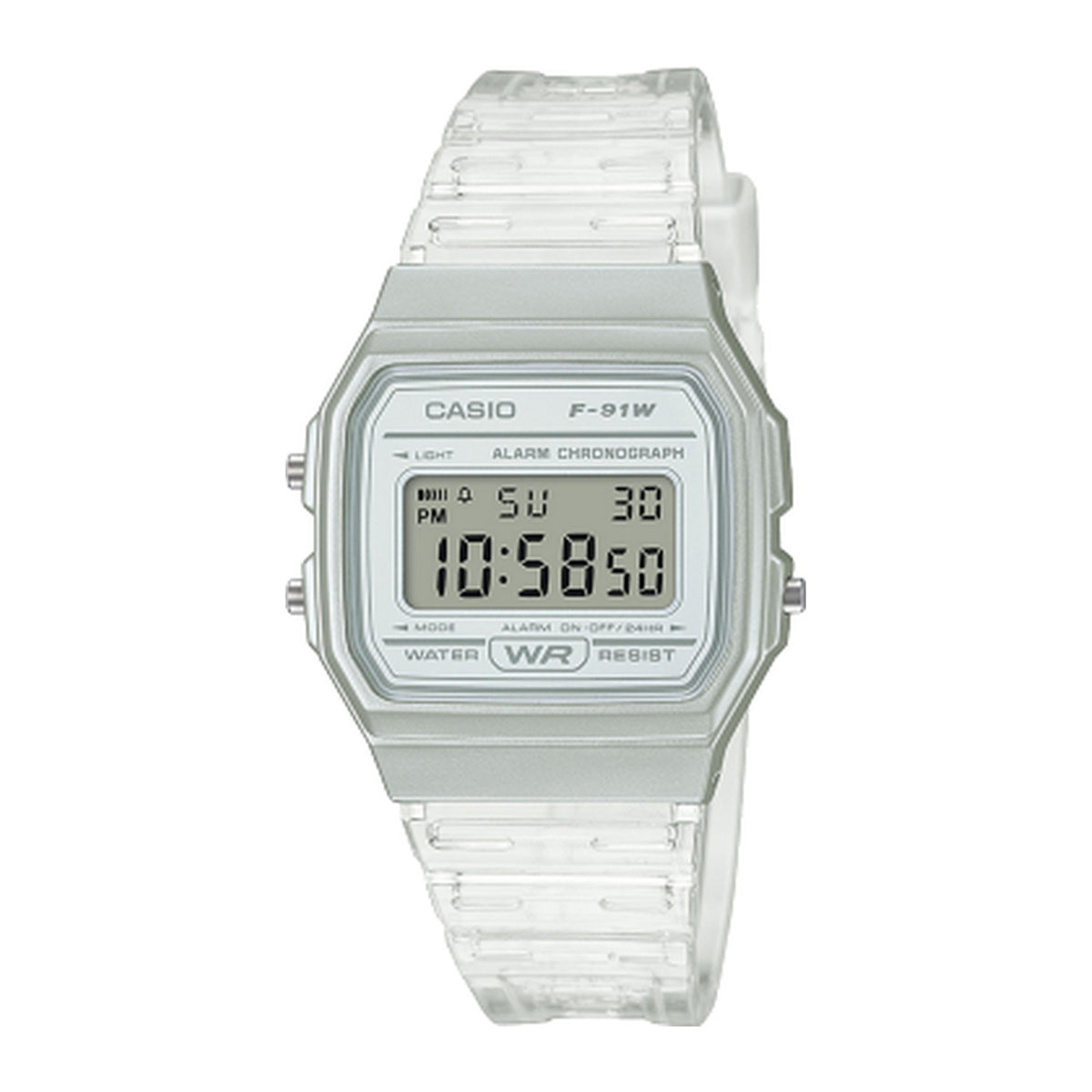 Casio Classic Retro Youth Digital Watch - White