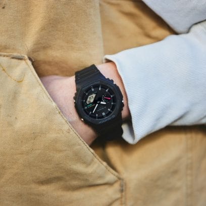 Casio - G-Shock Men's 200m Carbon Core Bluetooth Solar - GA-B2100-1ADR