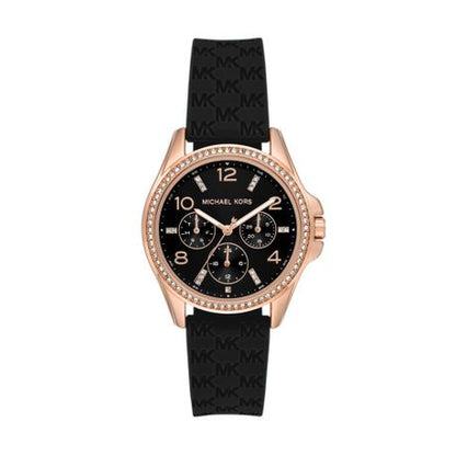 Michael Kors Pilot Black Stainless steel Womens Watch-MK7373