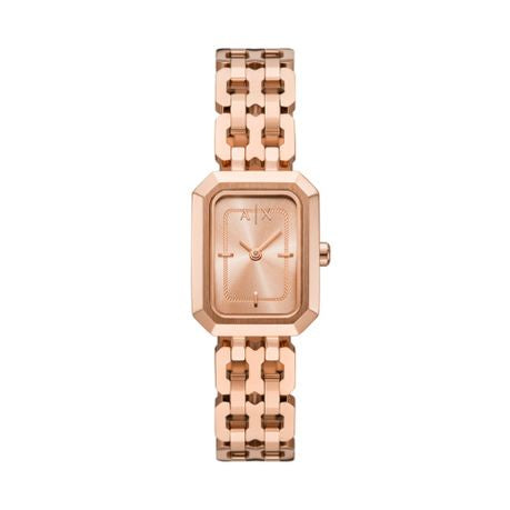Armani Exchange Faye Pink Stainless steel Womens Watch-AX5814