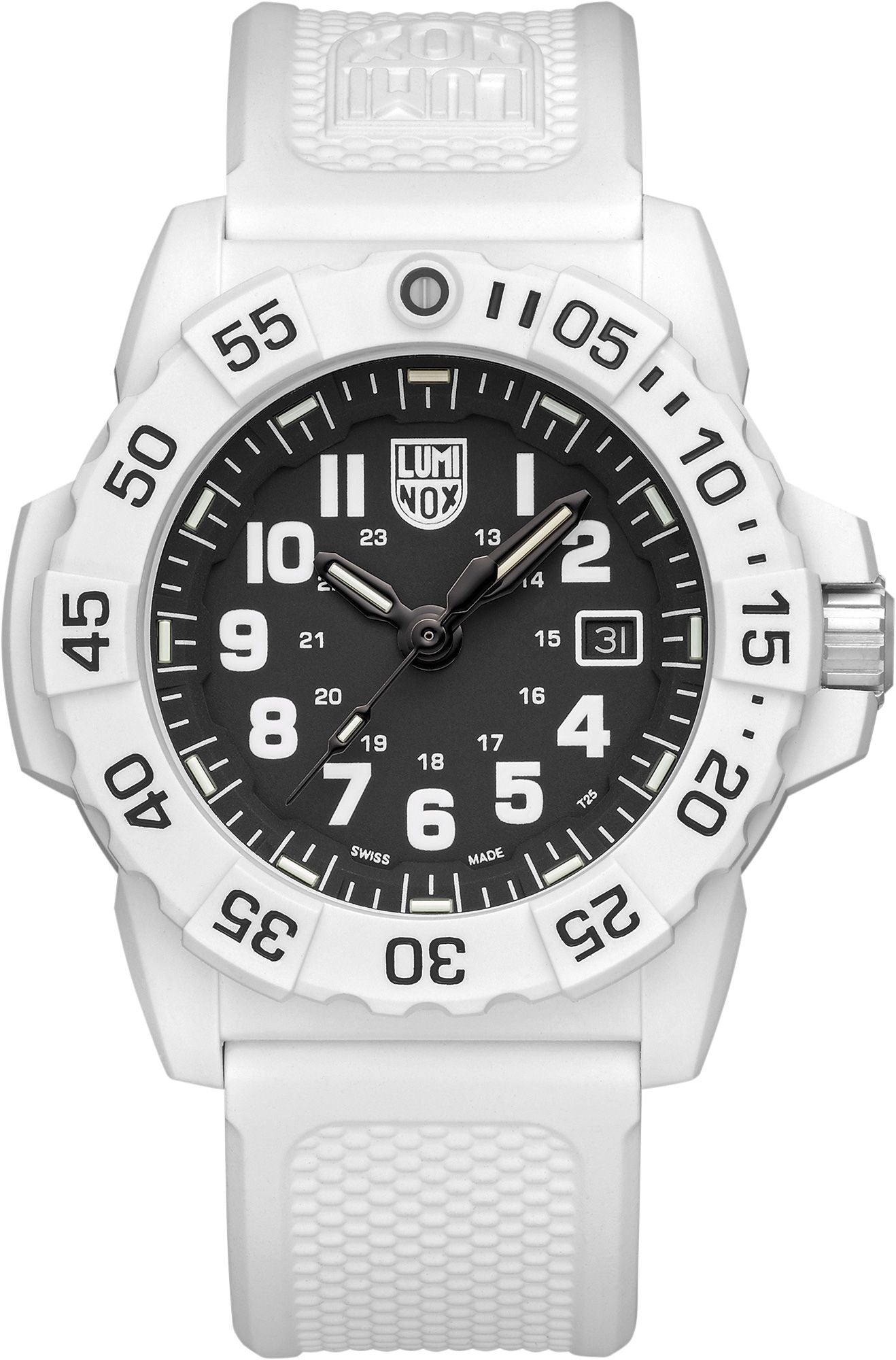 Luminox Rubber White Men Watch-XS.3507.WB
