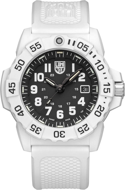 Luminox Rubber White Men Watch-XS.3507.WB