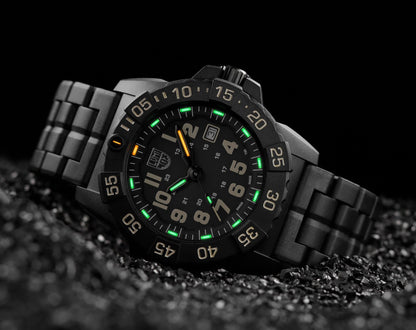 Luminox Navy Seal Mens Black Stainless steel Strap Watch-XS.3510