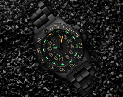 Luminox Navy Seal Mens Black Stainless steel Strap Watch-XS.3510