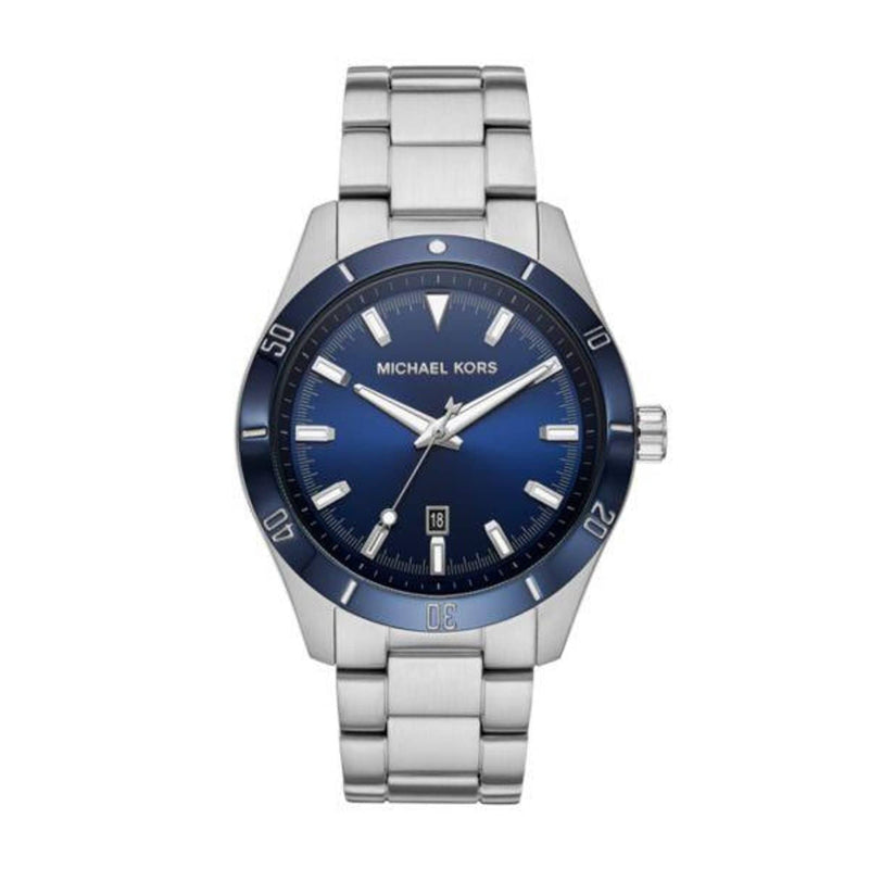 Michael Kors Layton Men Silverstainless Steel Watch-MK8815