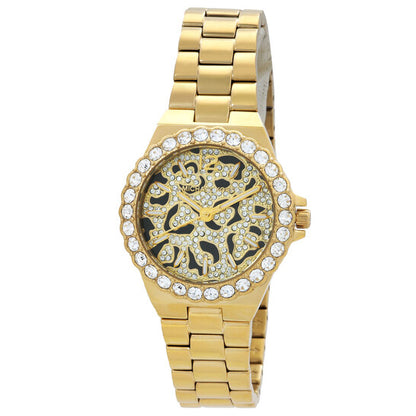 Michael Kors Lennox Womens Gold Stainless steel Watch-MK7394