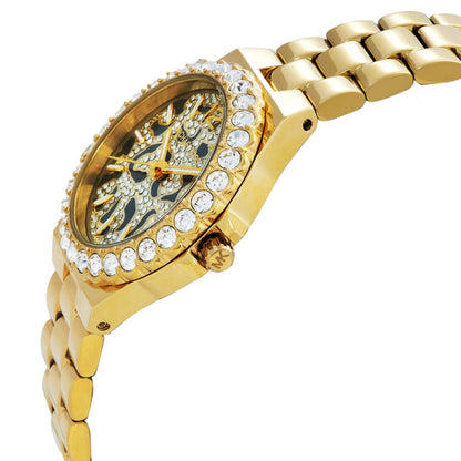 Michael Kors Lennox Womens Gold Stainless steel Watch-MK7394