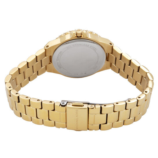 Michael Kors Lennox Womens Gold Stainless steel Watch-MK7394