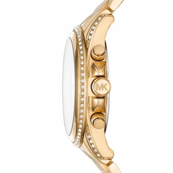 Michael Kors Blair Womens Gold Stainless Steel Watch - MK6762