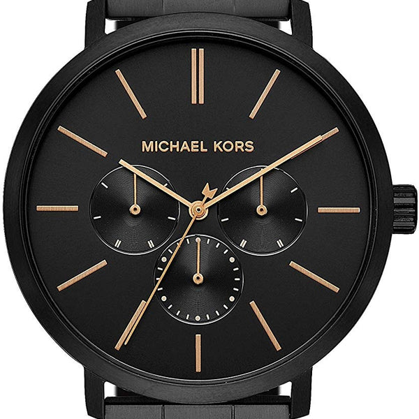 Michael Kors Blake Black Stainless Steel Men Watch MK8703 Broadwayjewellers .za