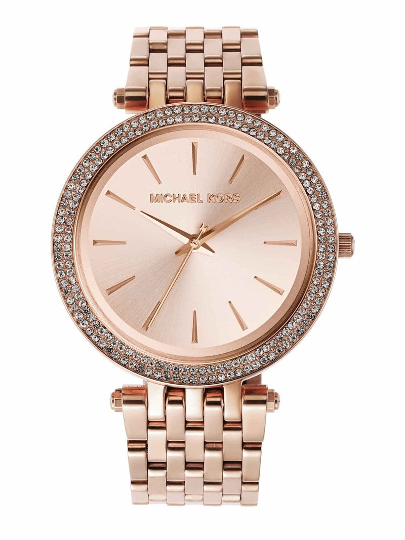 Michael Kors Darci Women Rose Goldstainless Steel Watch-MK3192